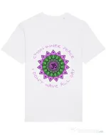 Tricou STANLEY STELLA barbat C’mon inner peace Alb