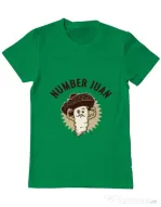 Tricou ADLER barbat Number Juan Verde mediu