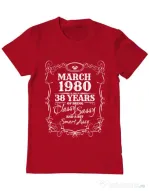 Tricou ADLER barbat Classy sassy Rosu