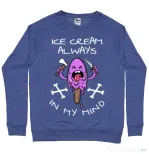 Bluza ADLER barbat Always in my mind Albastru melanj