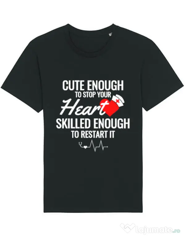 Tricou STANLEY STELLA barbat Cute enough Negru