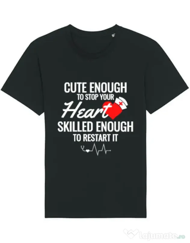 Tricou STANLEY STELLA barbat Cute enough Negru