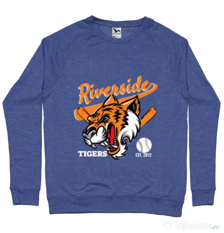 Bluza ADLER barbat Tigers team Albastru melanj