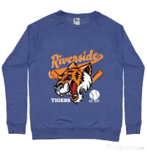 Bluza ADLER barbat Tigers team Albastru melanj