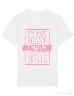 Tricou STANLEY STELLA barbat I’m not bossy Alb