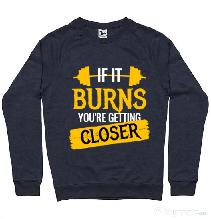 Bluza ADLER barbat Getting closer Denim inchis