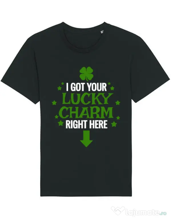 Tricou STANLEY STELLA barbat Lucky charm Negru