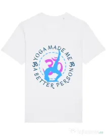 Tricou STANLEY STELLA barbat A better person Alb
