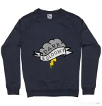 Bluza ADLER barbat Dark and gloomy Denim inchis