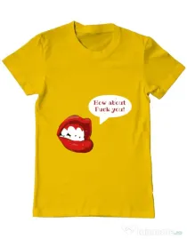 Tricou ADLER barbat How about Galben