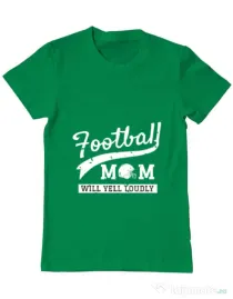 Tricou ADLER barbat Football mom Verde mediu