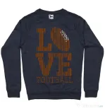 Bluza ADLER barbat Love football Denim inchis