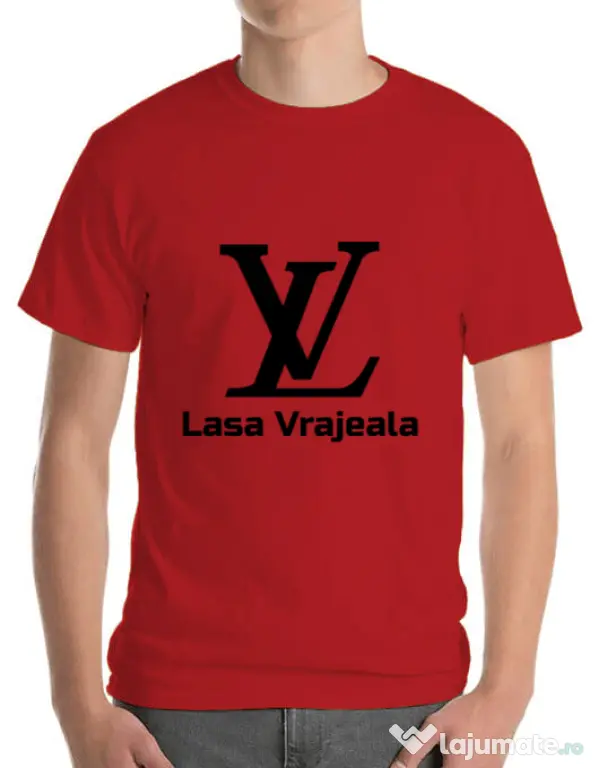 Tricou ADLER barbat Lasa vrajeala Rosu