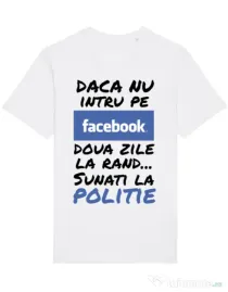 Tricou STANLEY STELLA barbat Sunati la politie Alb