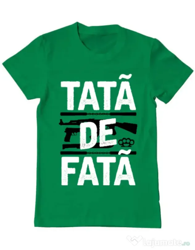 Tricou ADLER barbat Tata de fata Verde mediu