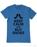 Tricou ADLER barbat Buy shoes Albastru azuriu