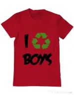 Tricou ADLER barbat I recycle boys Rosu