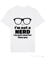 Tricou STANLEY STELLA barbat Smarter than you Alb