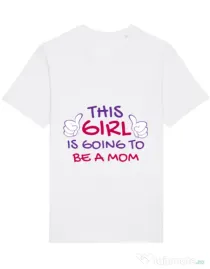 Tricou STANLEY STELLA barbat Future Mom Alb