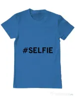 Tricou ADLER barbat Selfie Albastru azuriu
