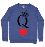 Bluza ADLER barbat Fancy queen Albastru melanj