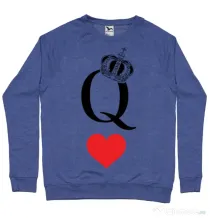 Bluza ADLER barbat Fancy queen Albastru melanj