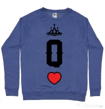Bluza ADLER barbat Queen Albastru melanj