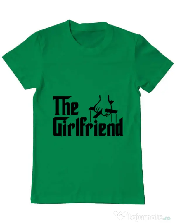 Tricou ADLER barbat The girlfriend Verde mediu