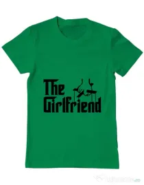 Tricou ADLER barbat The girlfriend Verde mediu