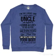 Bluza ADLER barbat The lucky one Albastru melanj