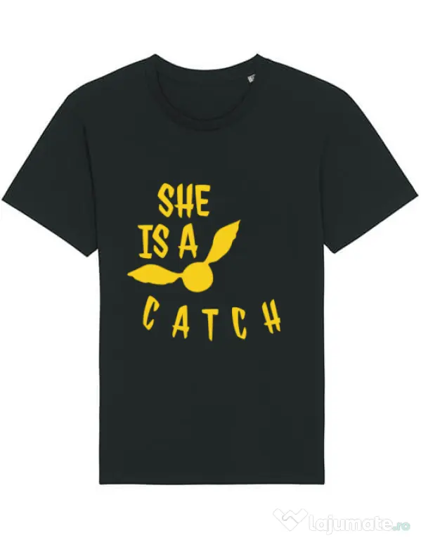 Tricou STANLEY STELLA barbat She is a catch Negru