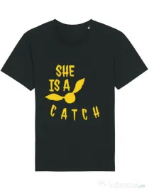 Tricou STANLEY STELLA barbat She is a catch Negru