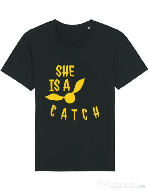 Tricou STANLEY STELLA barbat She is a catch Negru