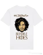 Tricou STANLEY STELLA barbat Crows Before Hoes Alb