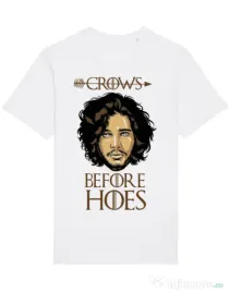 Tricou STANLEY STELLA barbat Crows Before Hoes Alb