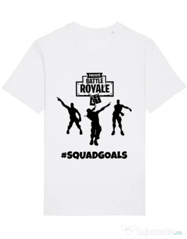 Tricou STANLEY STELLA barbat Squad goals Alb