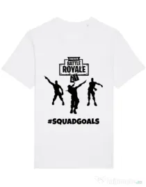 Tricou STANLEY STELLA barbat Squad goals Alb