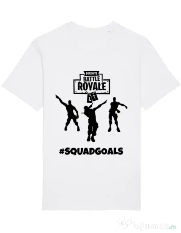Tricou STANLEY STELLA barbat Squad goals Alb