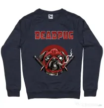Bluza ADLER barbat Deadpug Denim inchis