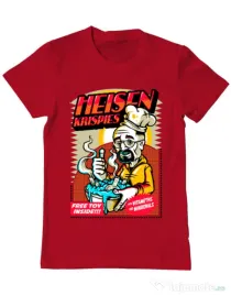 Tricou ADLER barbat Heisen krispies Rosu