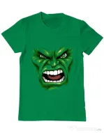 Tricou ADLER barbat Hulk mask Verde mediu