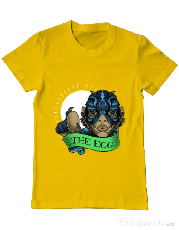 Tricou ADLER barbat Shape of water Galben