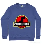 Bluza ADLER barbat Offline Albastru melanj