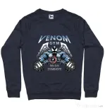 Bluza ADLER barbat Venom gym Denim inchis