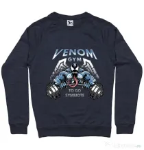 Bluza ADLER barbat Venom gym Denim inchis