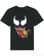 Tricou STANLEY STELLA barbat Venom pizza Negru
