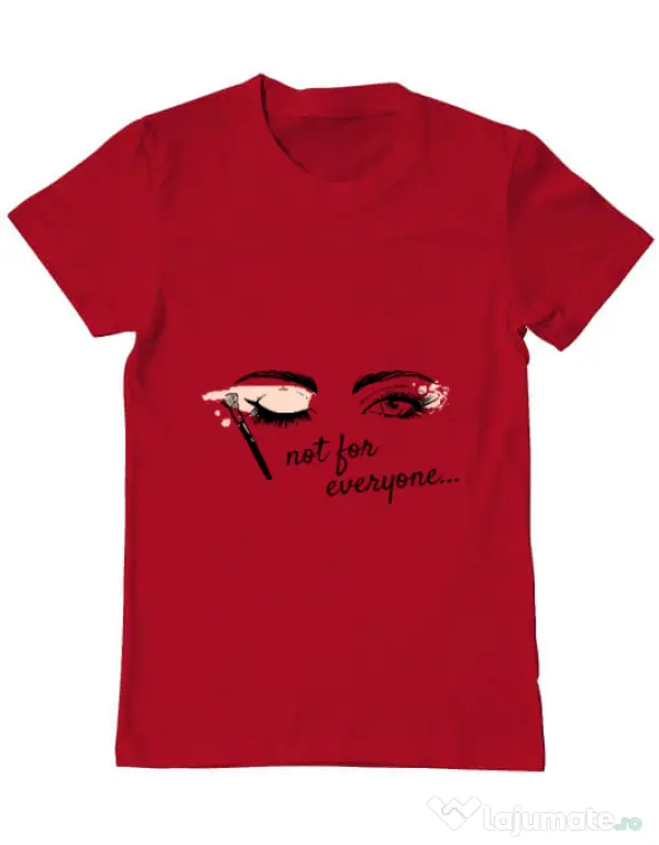 Tricou ADLER barbat Not for everyone Rosu
