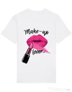 Tricou STANLEY STELLA barbat Make up lover Alb
