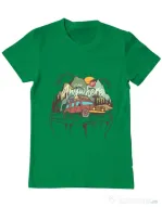 Tricou ADLER barbat Adventure Verde mediu