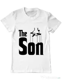 Tricou ADLER barbat The Son Alb